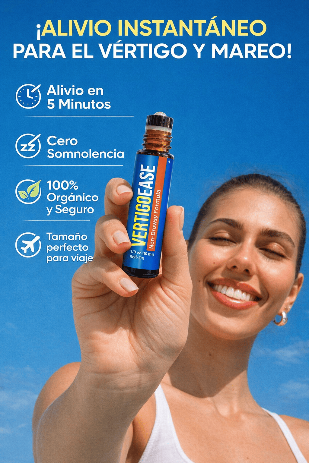 VertiAlivio™ | Alivia el vertigo y el mareo en minutos.